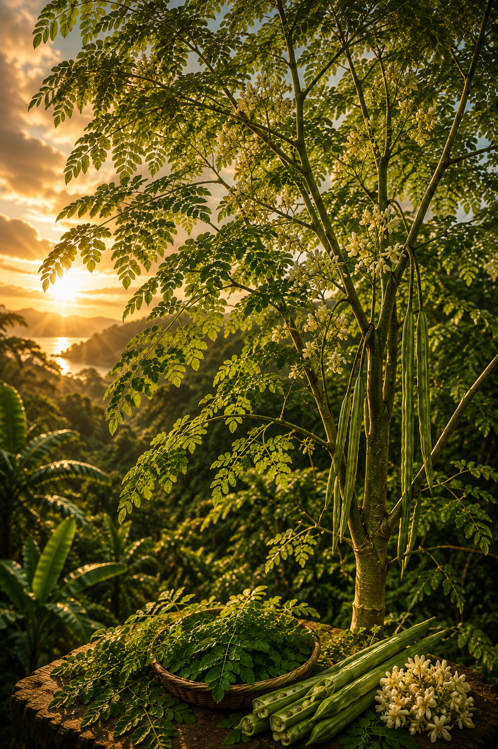 Moringa leaves
