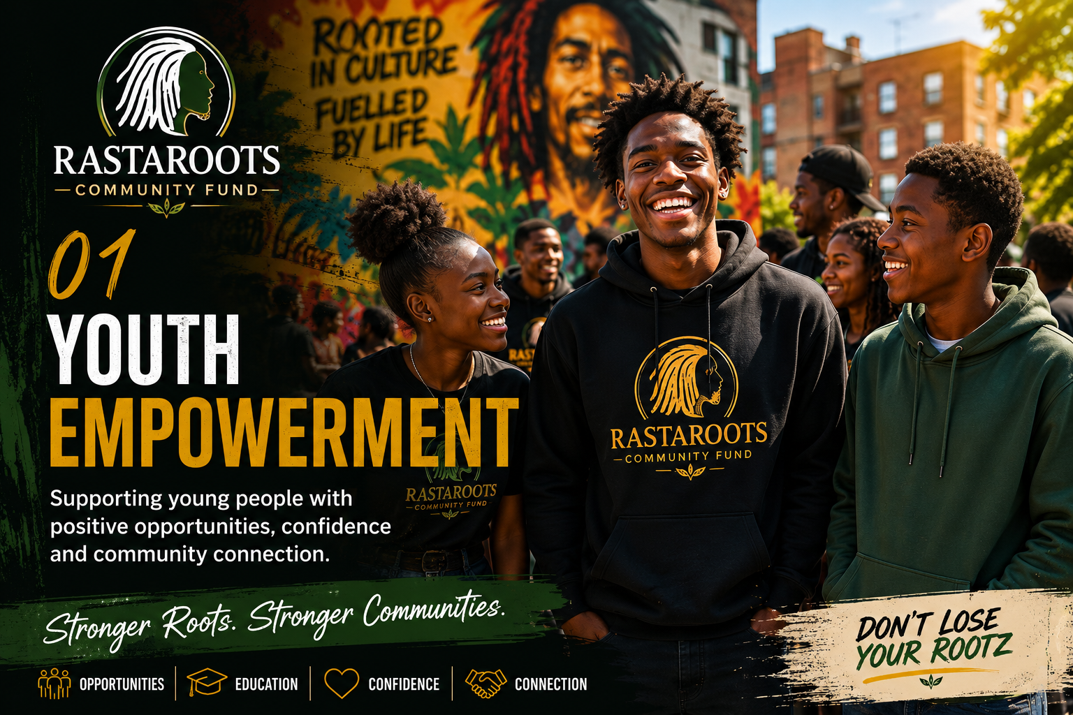 RastaRoots youth empowerment community vision