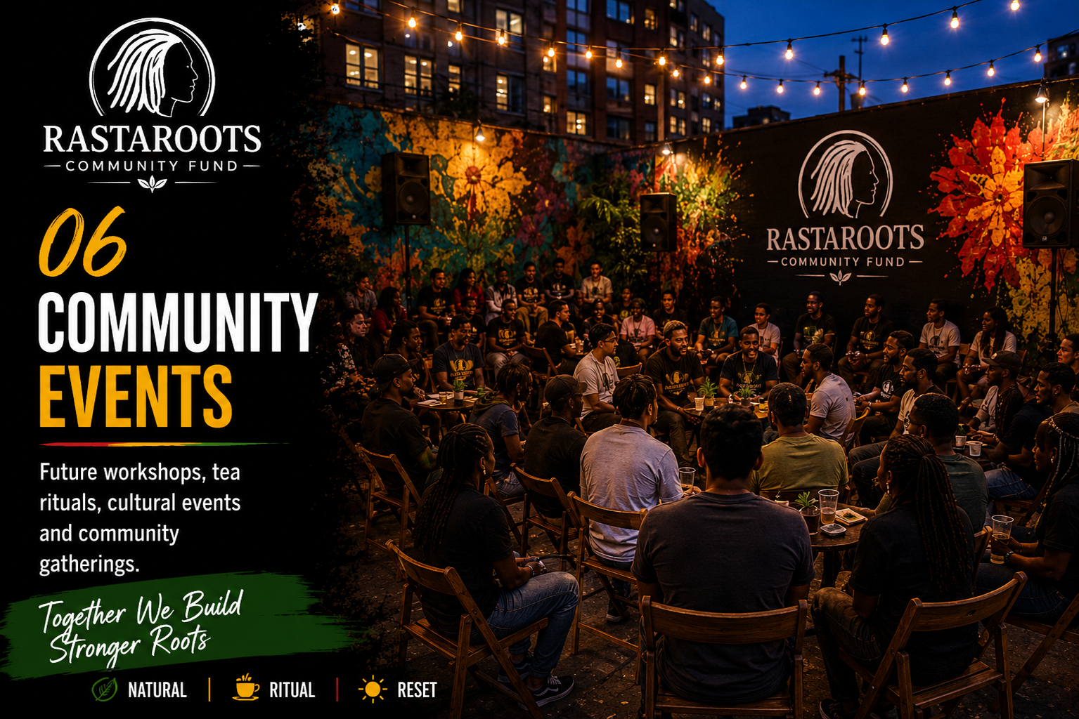 RastaRoots community gatherings and events