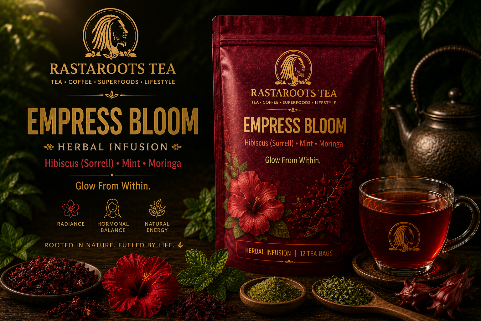 Empress Bloom tea