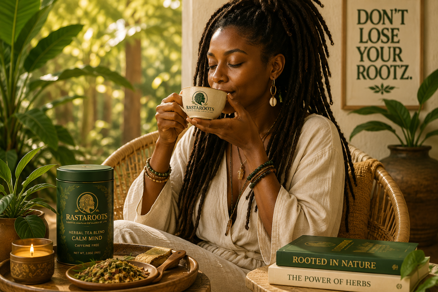 Rastaroots lifestyle tea ritual