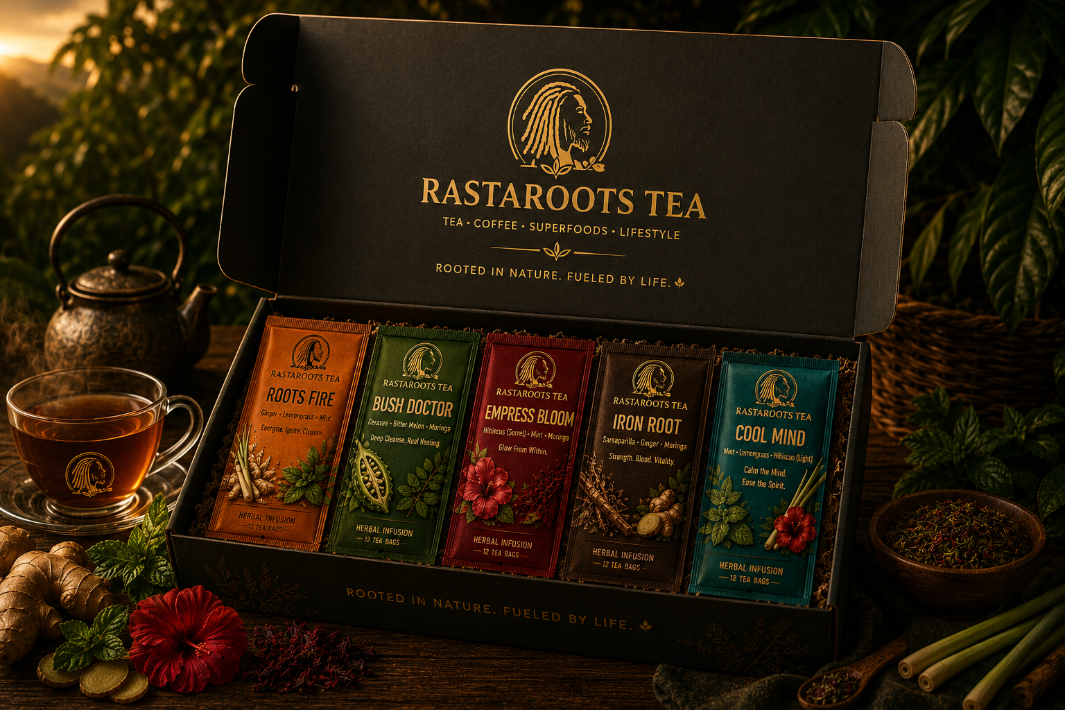 Rootz Tea Club subscription box